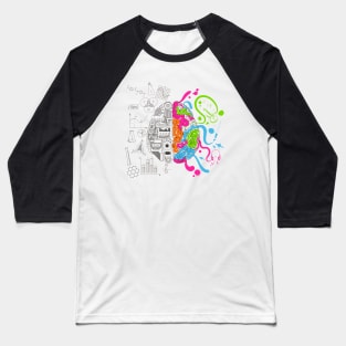 Analytical Brain Baseball T-Shirt